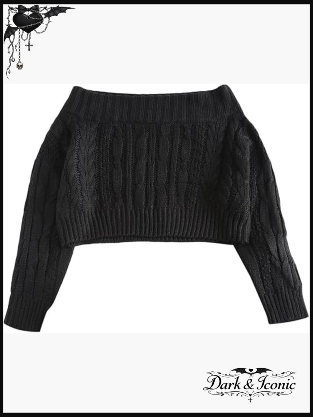 V Neck Crop Sweater Batwing Sleeve Ribbed Hem Pullover